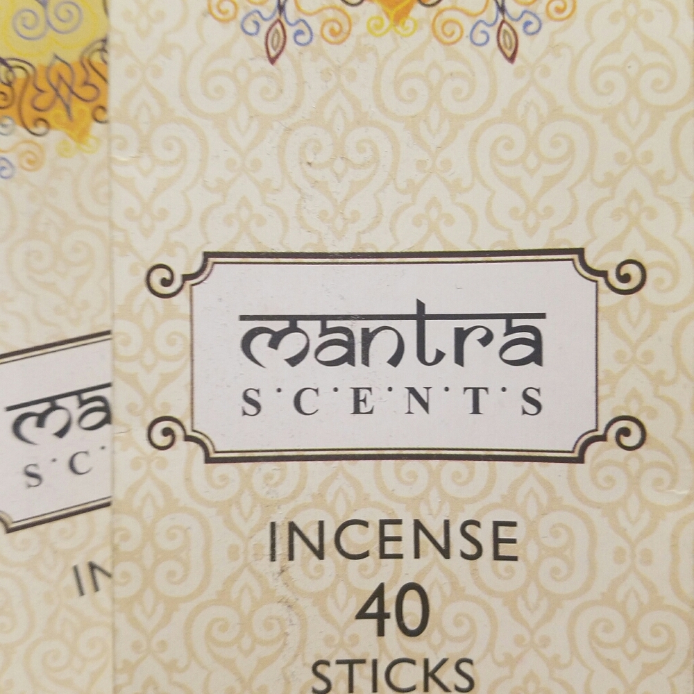 MANTRA Scents Incense Gift Set "Vanilla" 40 pcs